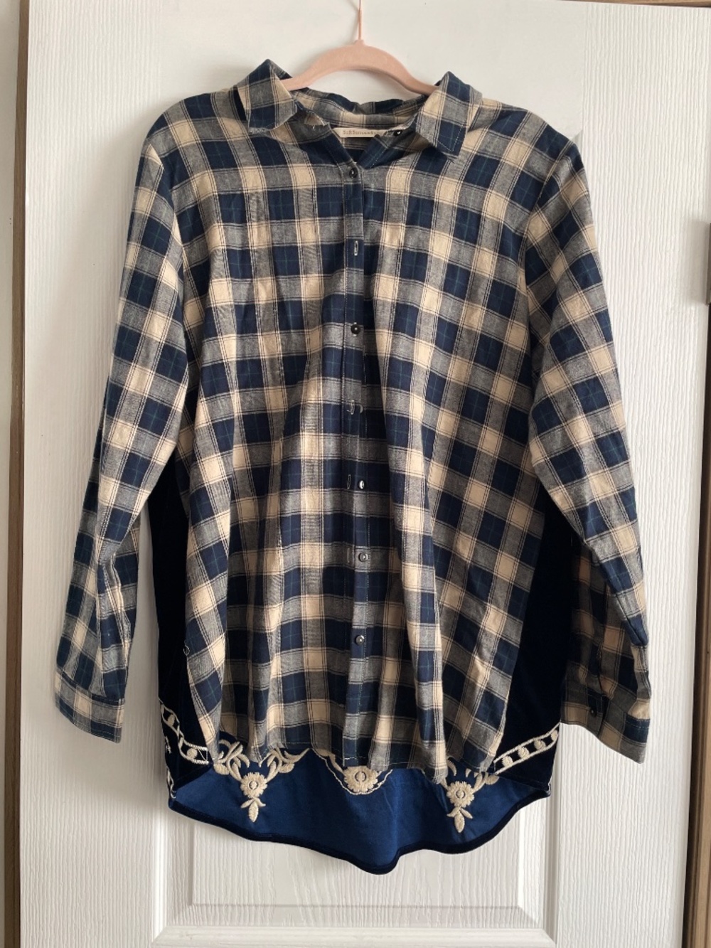 Embroidered Flannel - Picture 3 of 3